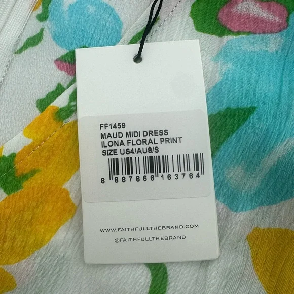 Faithfull The Brand Floral Midi dress - Picture 5 of 7